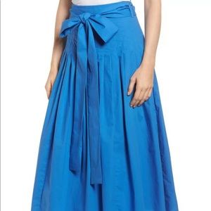 J. Crew pleated skirt with tie